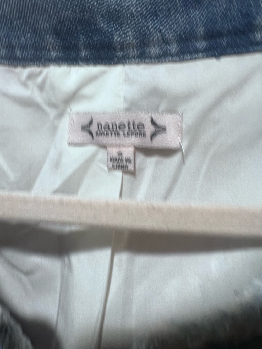 Nanette Lepore NWT Tweed Denim Trim Cropped Jacket Blazer Chanel Inspired - Picture 3 of 8